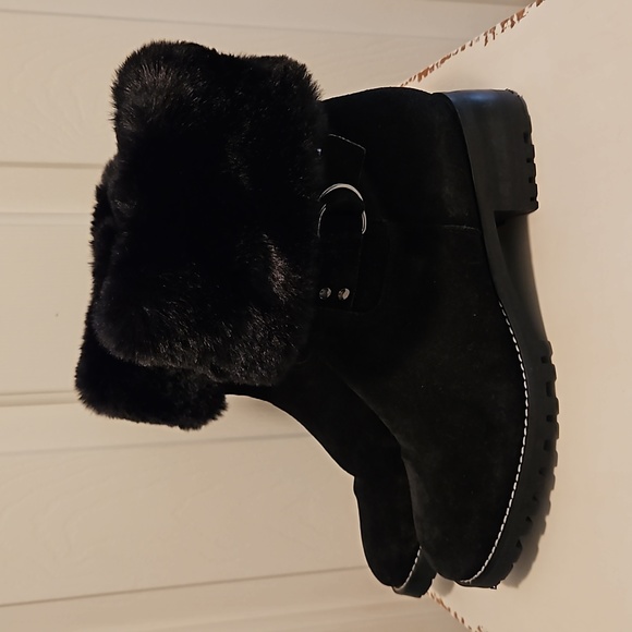 Talbots Shoes - Talbots Tish Foldover Suede Ankle Boot